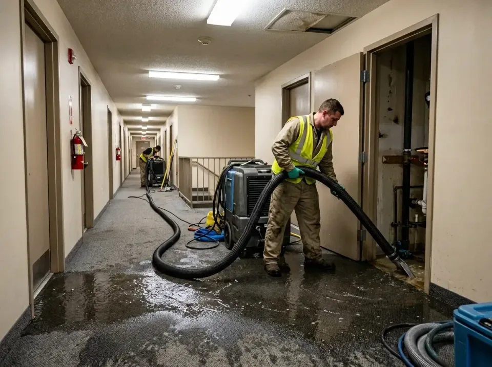 multi-unit-apartment-hallway-f-005 — frequently asked questions, Emergency Burst Pipe Water Extraction & Removal in Albion,…